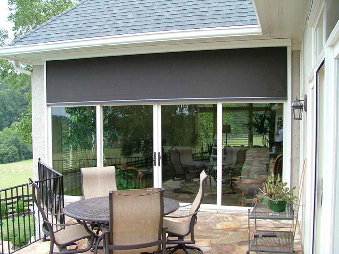 Use Motorized Screens to Shade Your Home