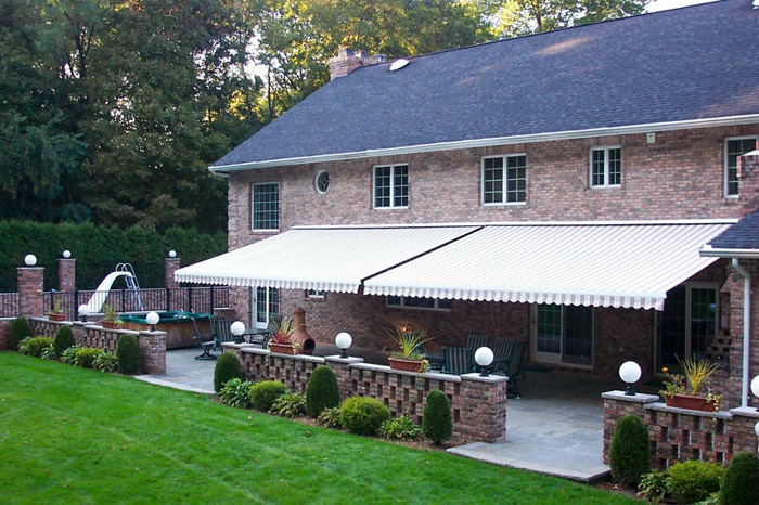 Large Patio? Install Two Retractable Awnings